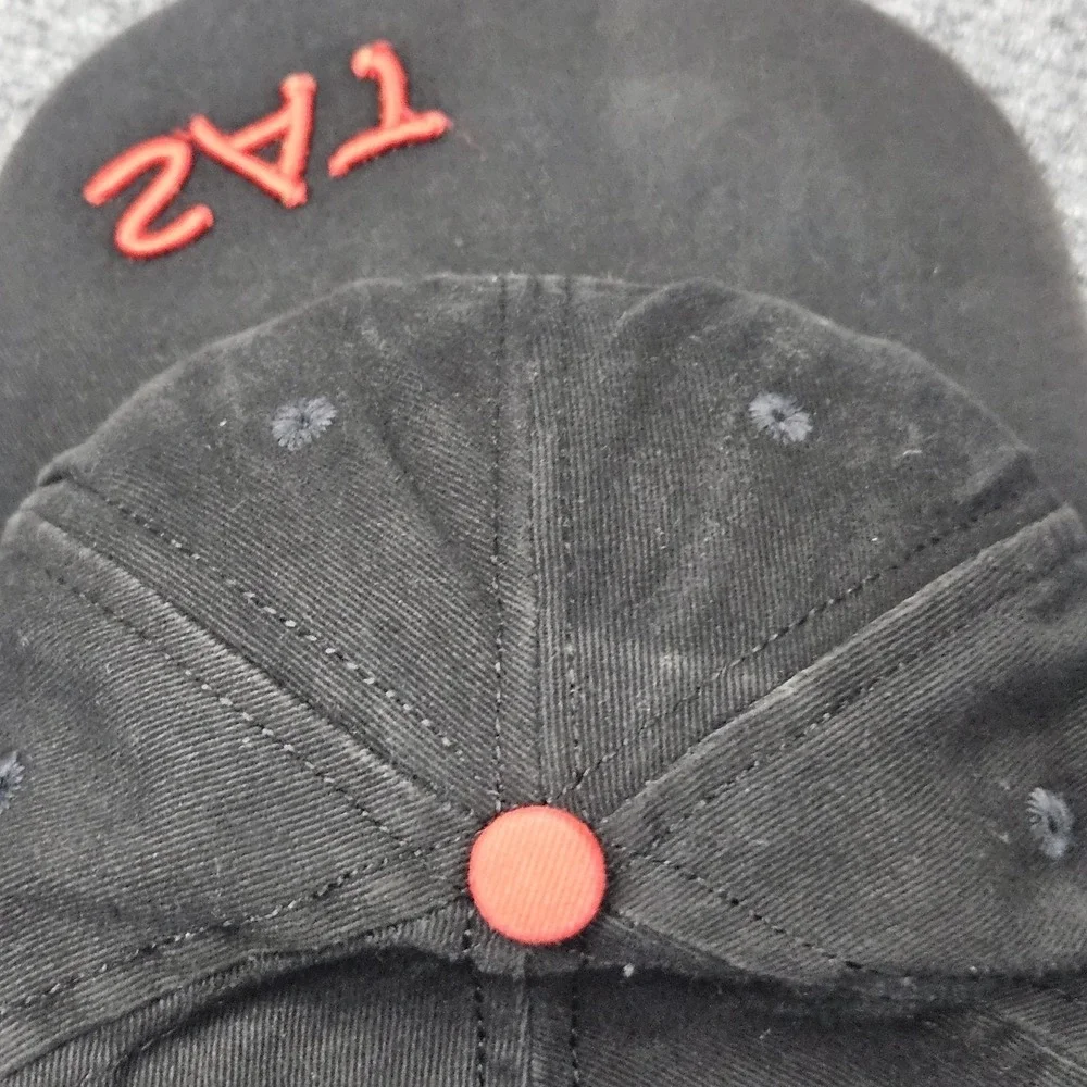 Vintage Tasmanian Devil Looney Tunes Hat XL Black Taz 90s Made in USA Nostalgia
